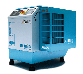 Direktangetriebener, öleingespritzter, luftgekühlter Schraubenkompressor - ALMIG Direct 22